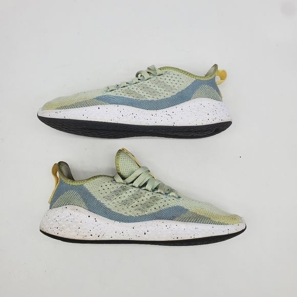 Adidas Shoes Women 7.5 Fluid Flow 3.0 Running Linen Green - Picture 7 of 12